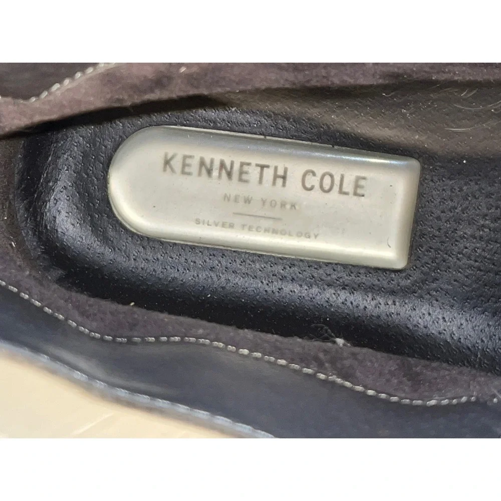 Kenneth Cole New York Lug-Xury Mens 11M Dark Olive Grey Suede Chukka Boots Lug